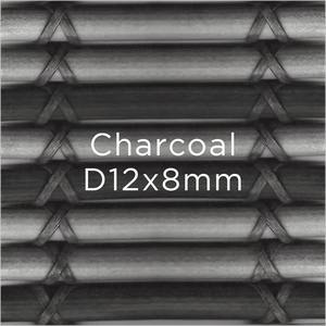 charcoal grey weave swatch