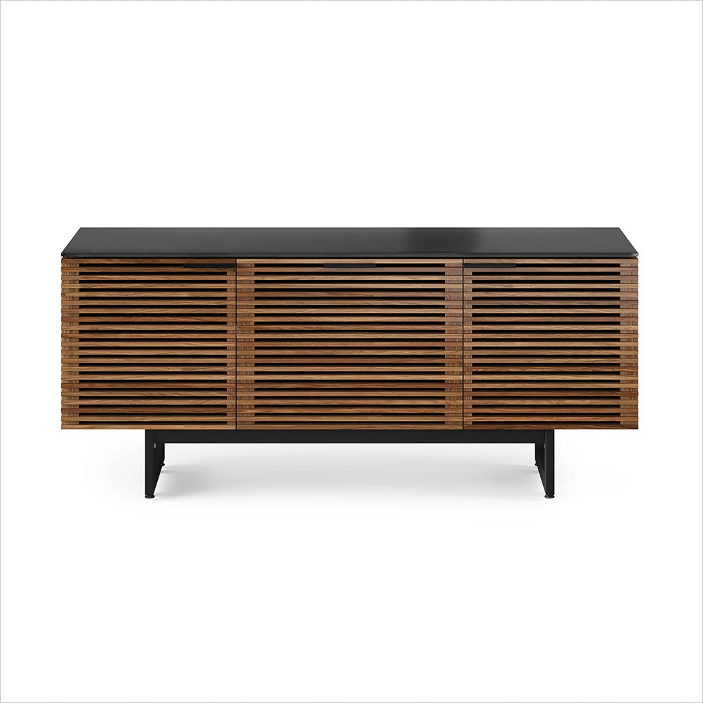 tv stand with louvered doors