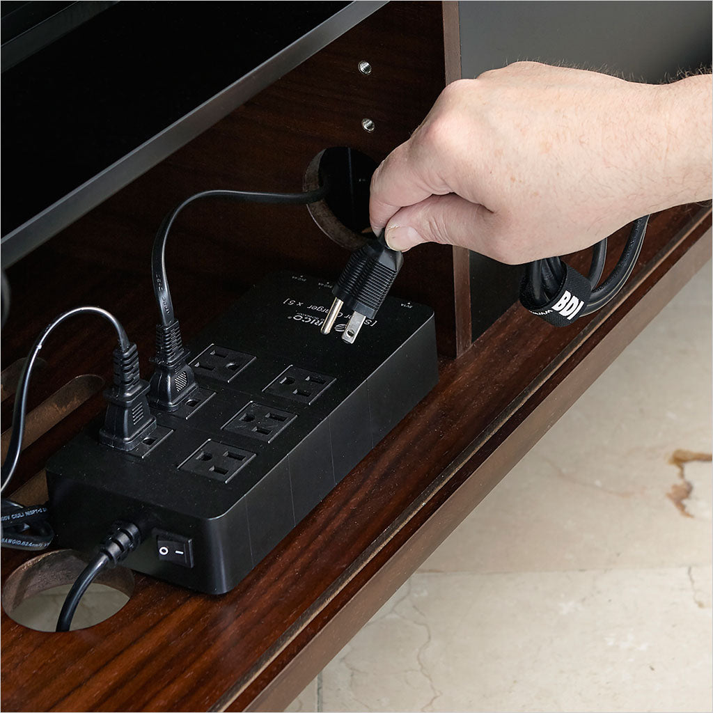 tv stand with louvered doors