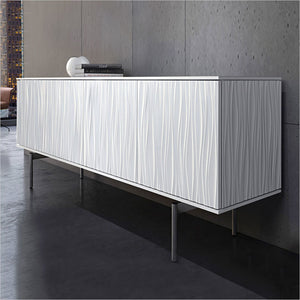 sideboard with textured front