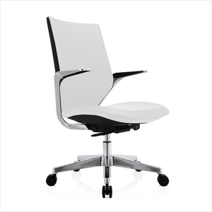 low back office chair with castors