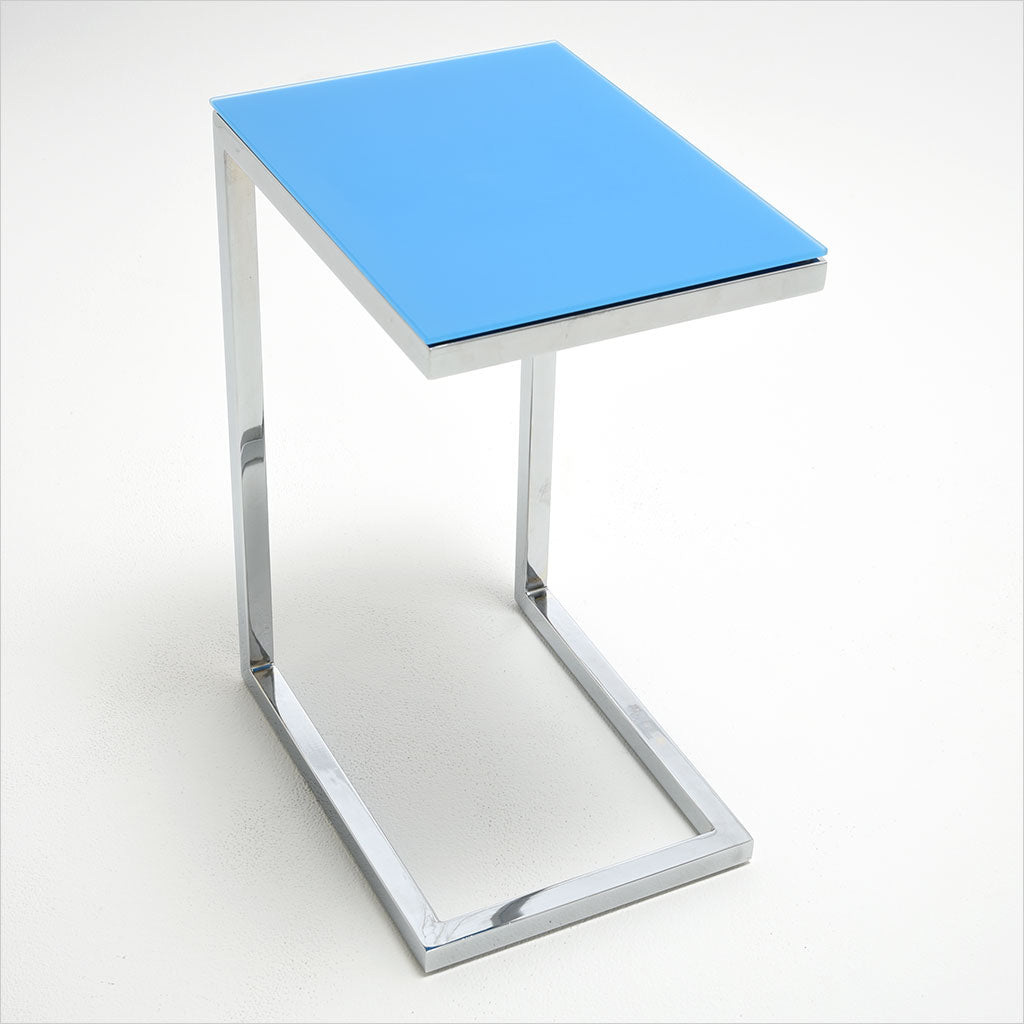 cantilevered accent table