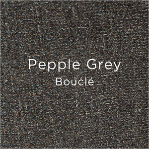 pebble grey boucle fabric