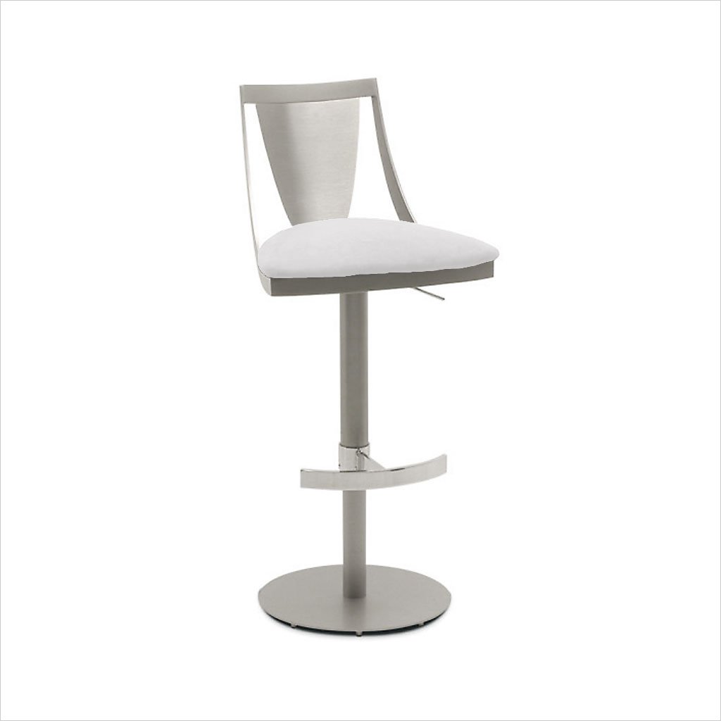 adjustable barstool with pedestal base