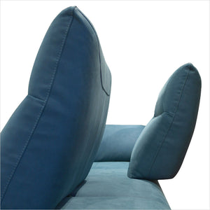 fabric sofa with adjustable backrests