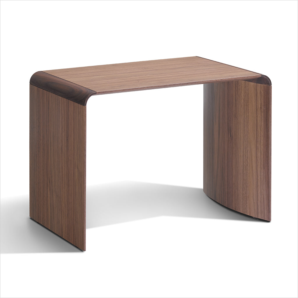 walnut nesting table