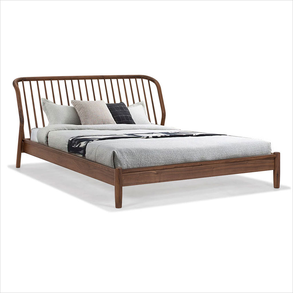 Lucerne Platform Bed - Walnut
