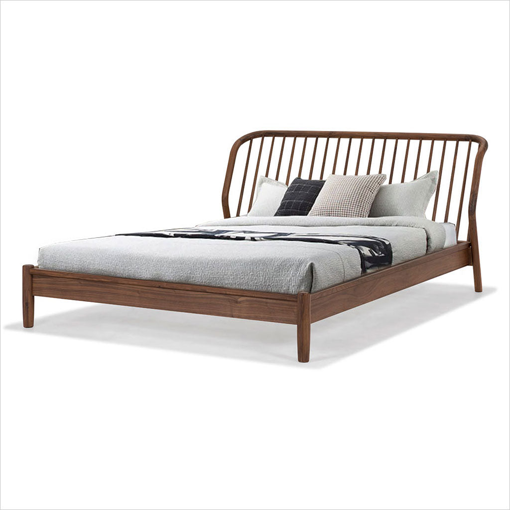 Lucerne Platform Bed - Walnut
