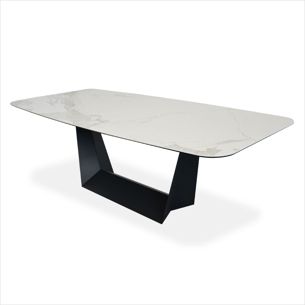 Vincita II Dining Table - Estatuario