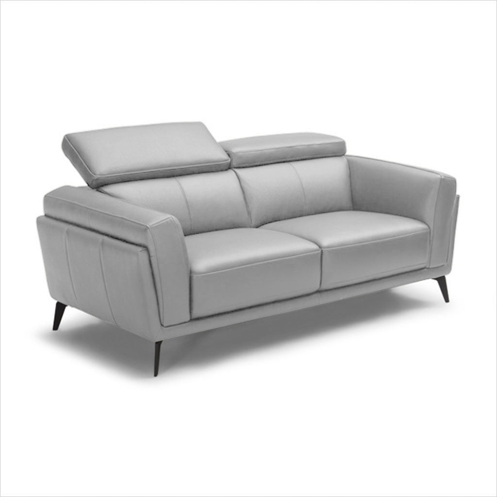 2-seat leather loveseat