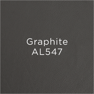 graphite leather swatch
