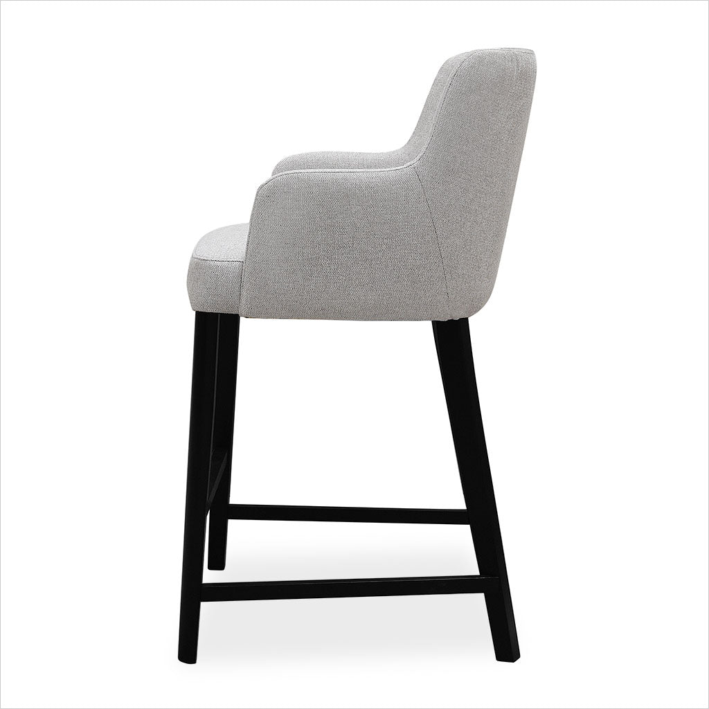 Caroline Counter Stool - Light Grey