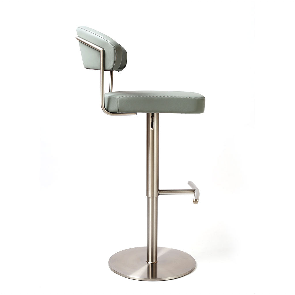 Abrazo Barstool - Grey-Blue