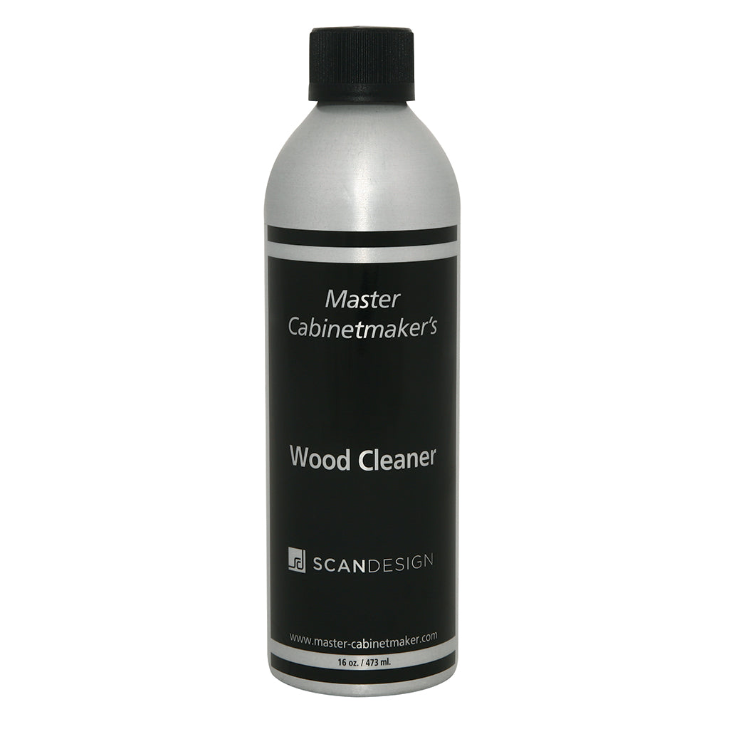 bottle of wood cleaner