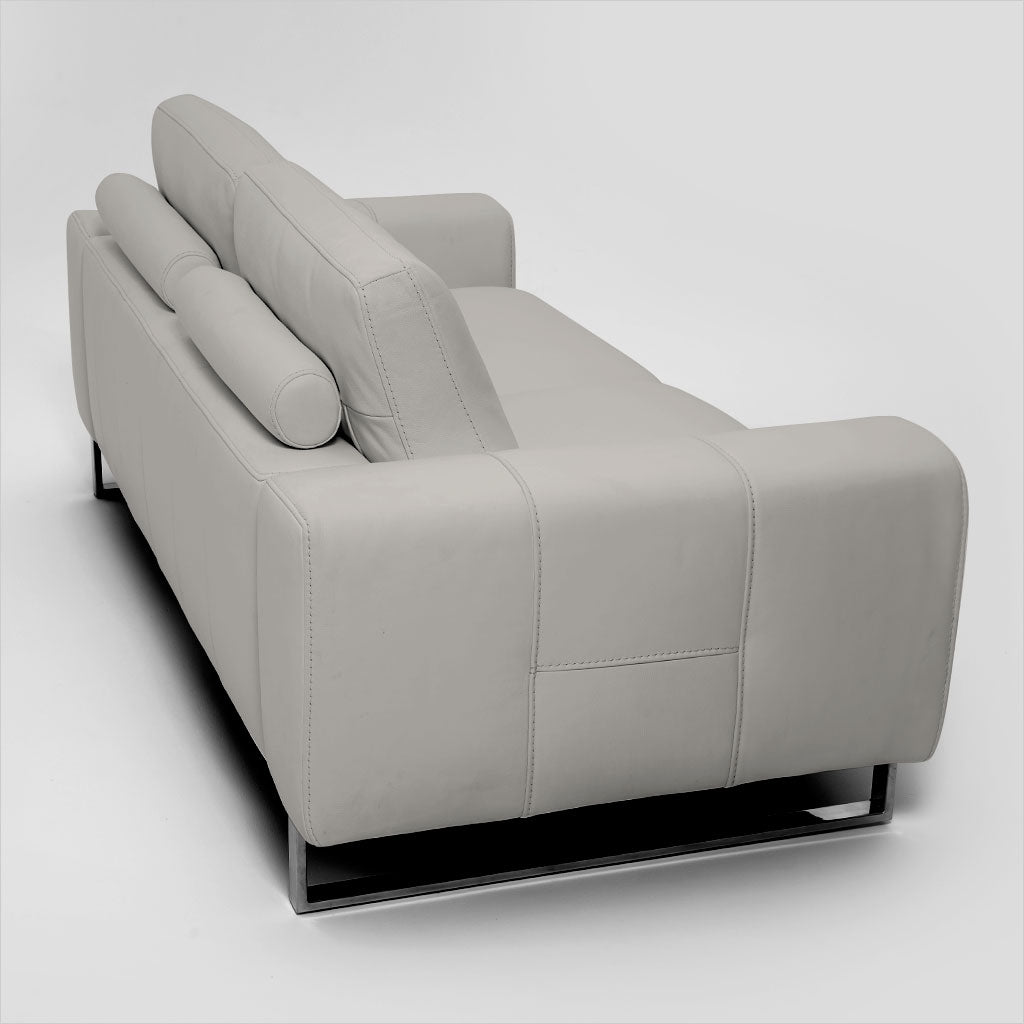 2-seat leather loveseat