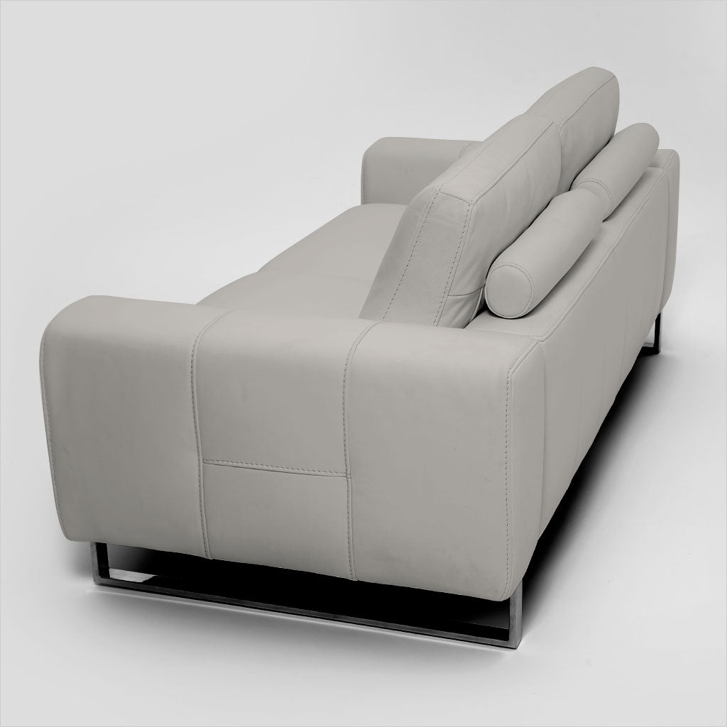 2-seat leather loveseat
