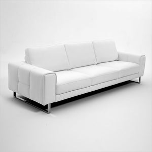 3-seat leather sofa