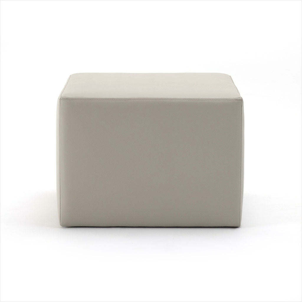 ottoman in eco-leather