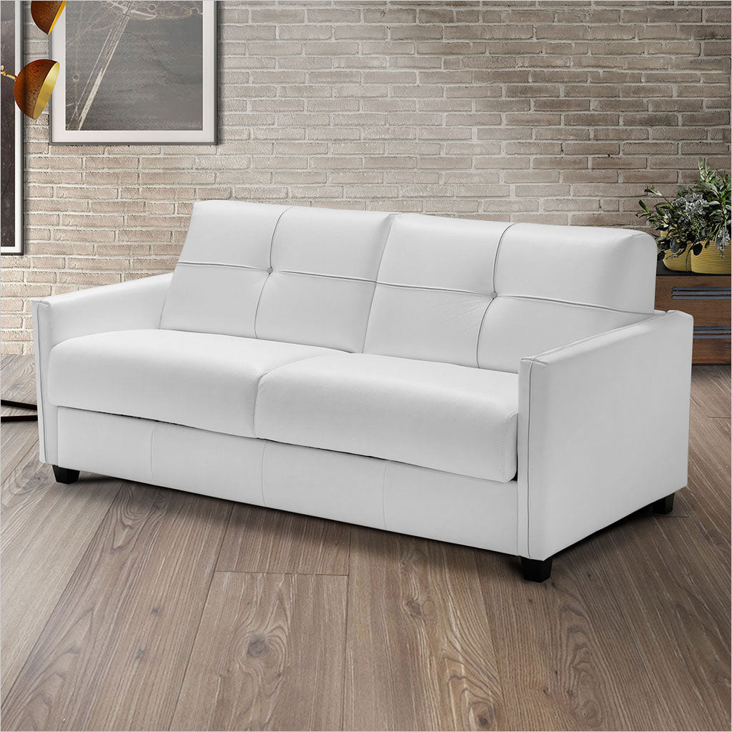 leather sleeper sofa