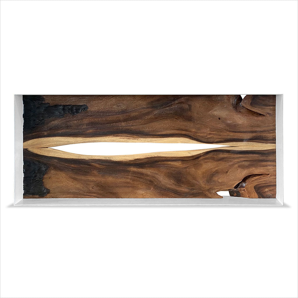 console table with acacia wood