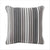 grey striped pillow
