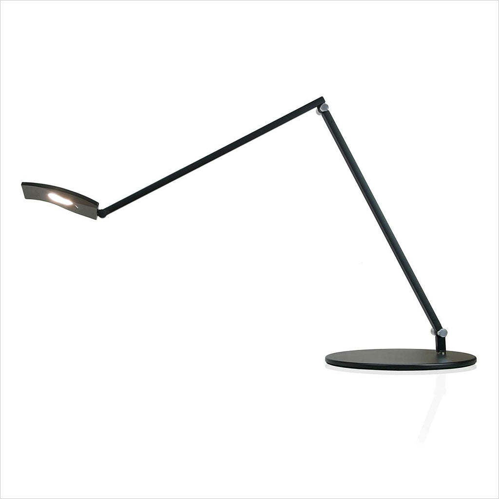 black desk lamp