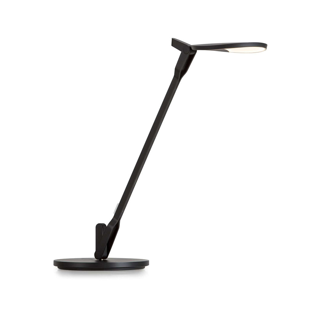 black table lamp