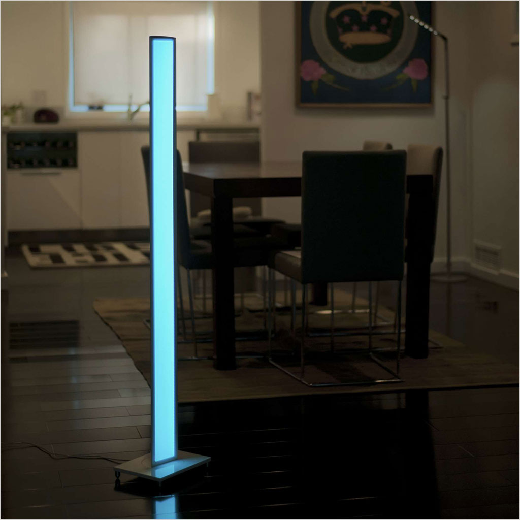 multi-color led floor lamp