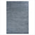 hand-loomed area rug in blue