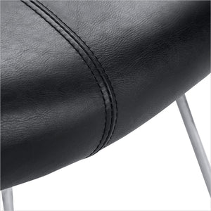 leather footstool