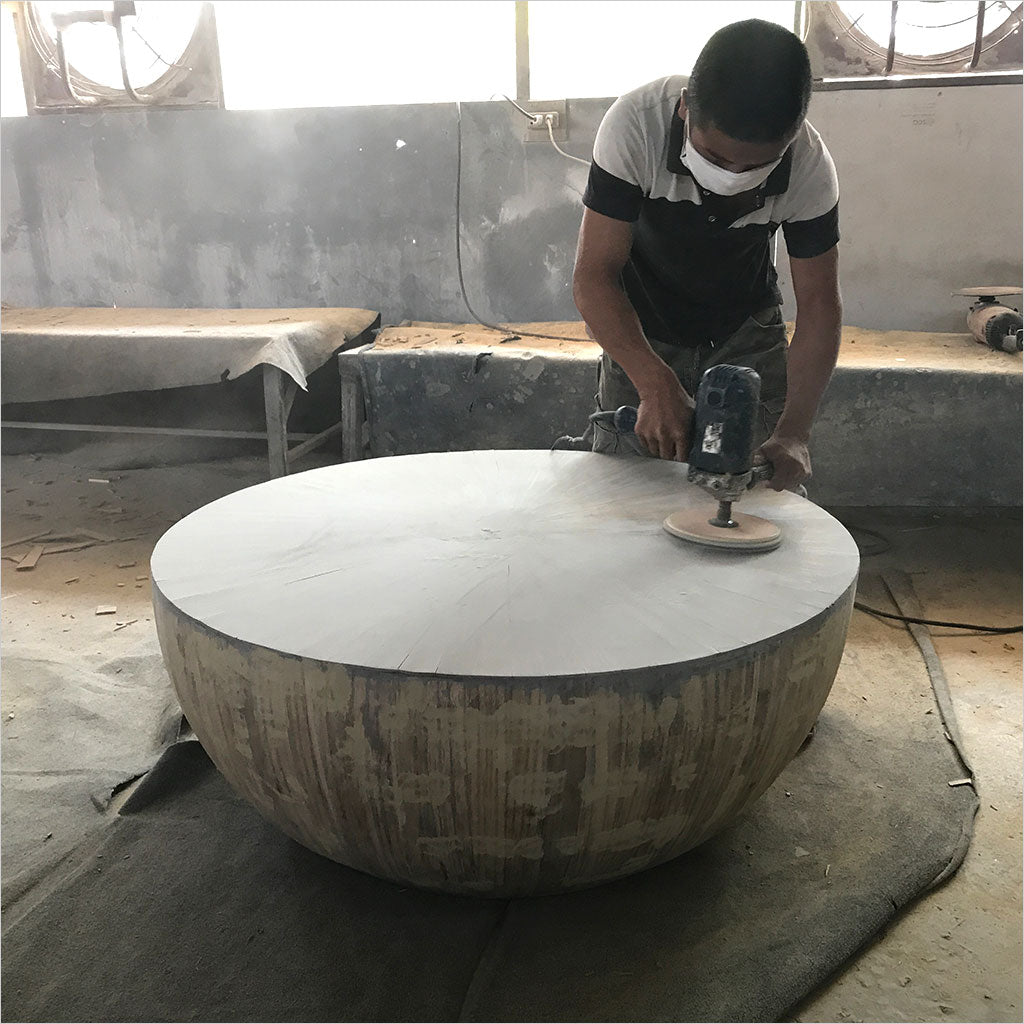 bamboo furniture in production