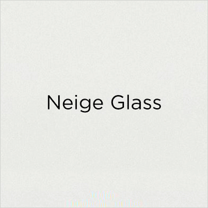 etched Neige glass swatch