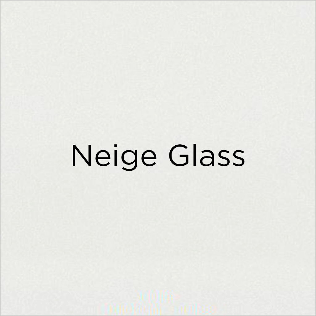 neige glass swatch