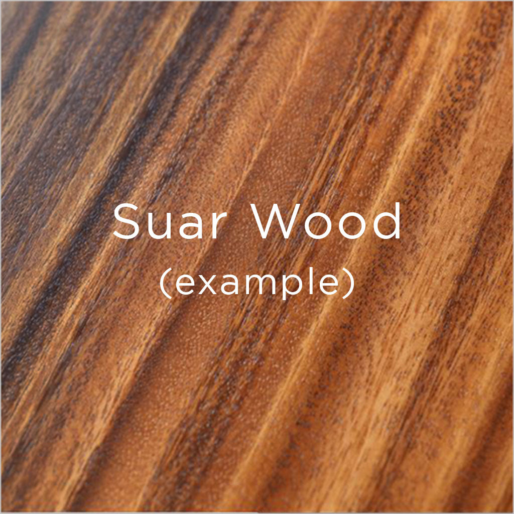 suar wood swatch