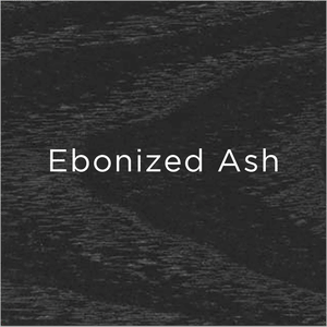 ebonized ash wood swatch