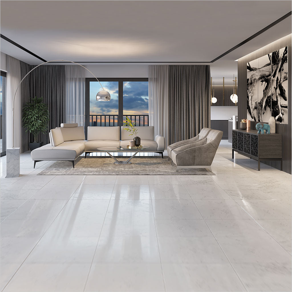 grey loom-knotted area rug