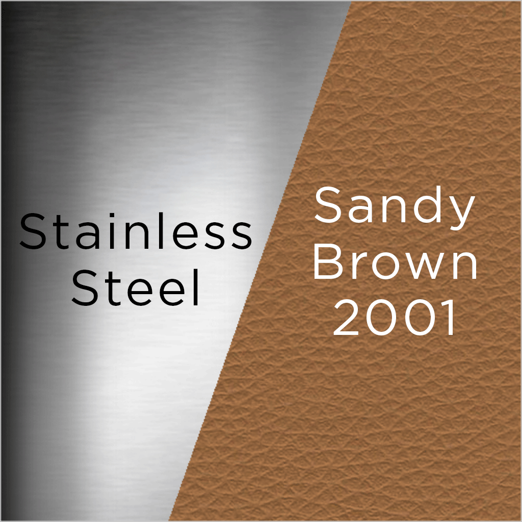 Abrazo Barstool - Sandy Brown