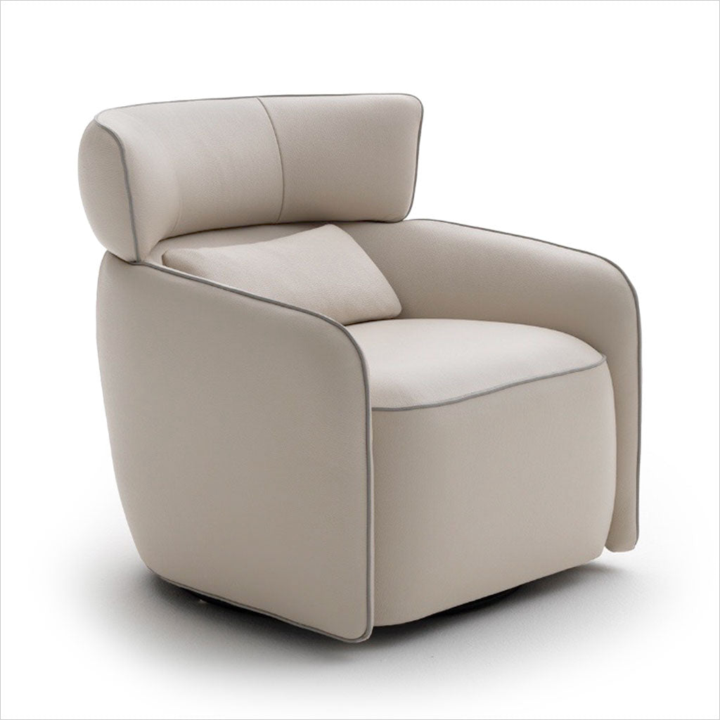 Lilly Swivel Armchair - Beige