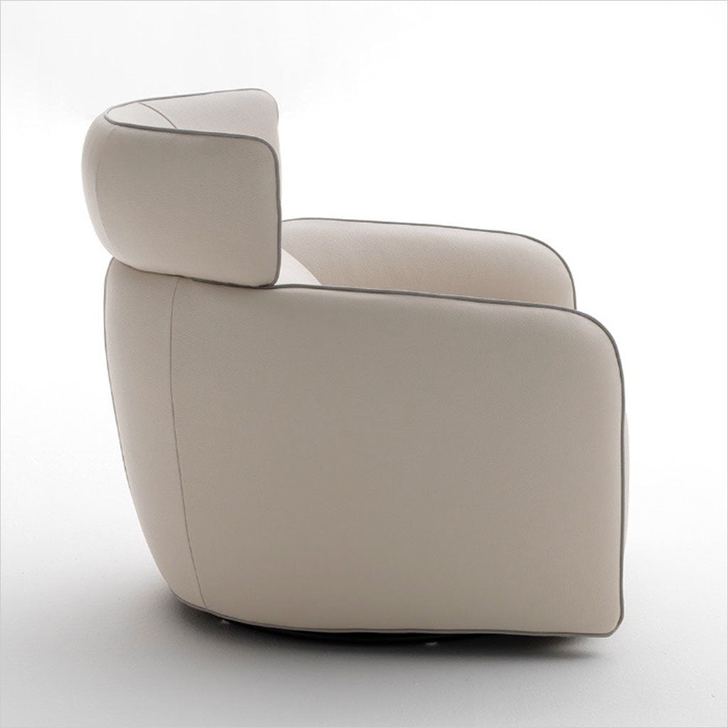 Lilly Swivel Armchair - Beige