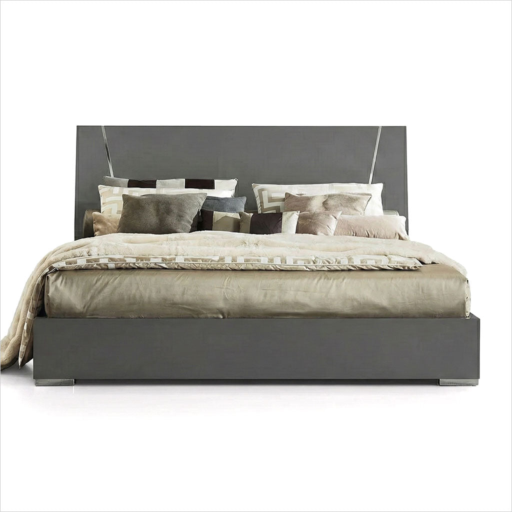 Sicilia Platform Bed - Grey