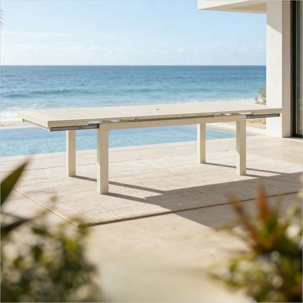 Cruise Dining Table - Ivory