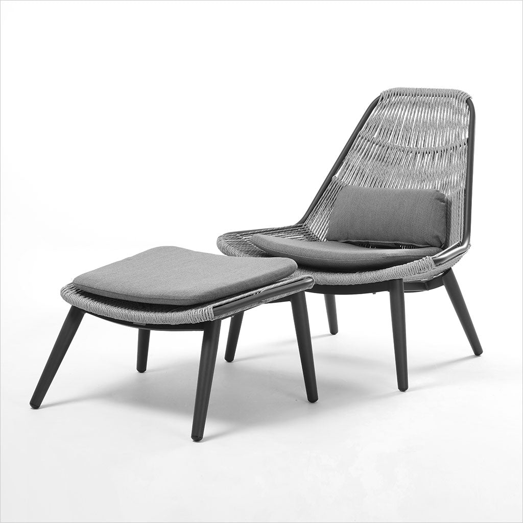 Elise Occasional Chair - Grey Charcoal