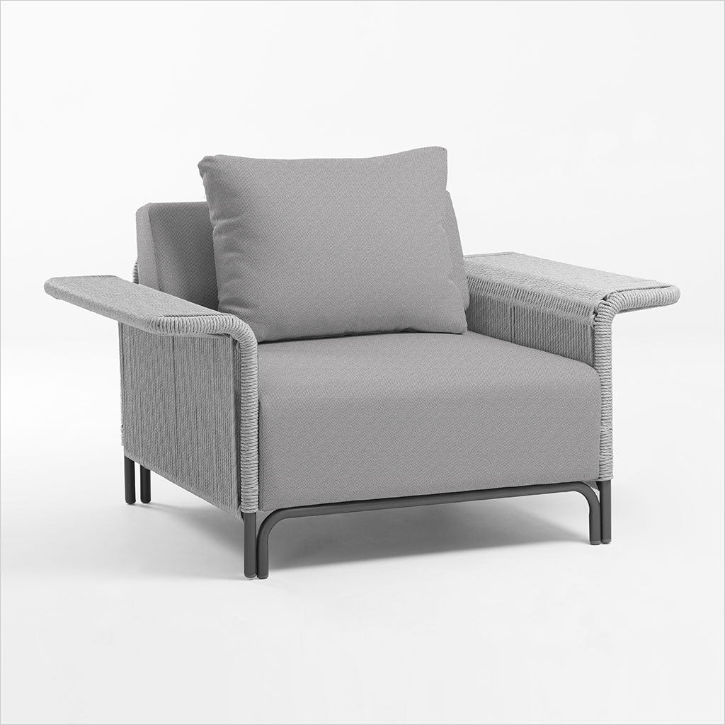 Lotus Occasional Chair - Grey