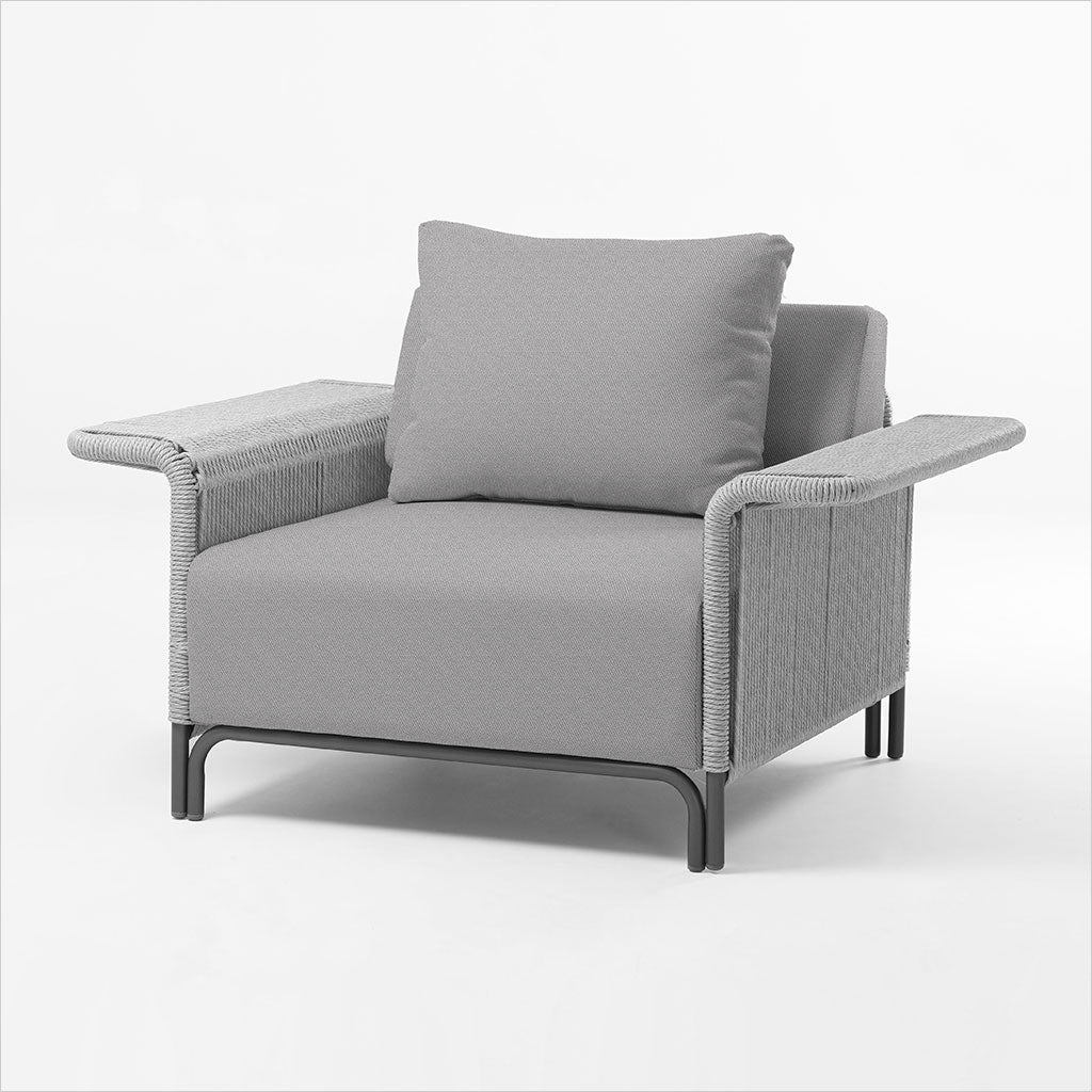 Lotus Occasional Chair - Grey