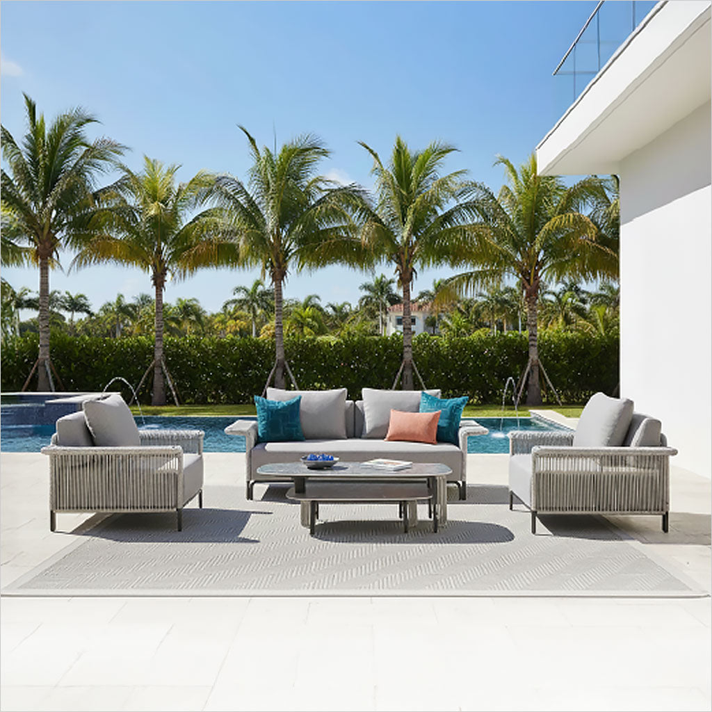 Lotus Occasional Chair - Grey