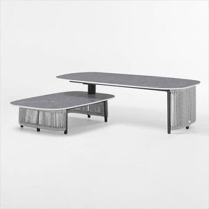 Lotus Rotating Coffee Table - Grey