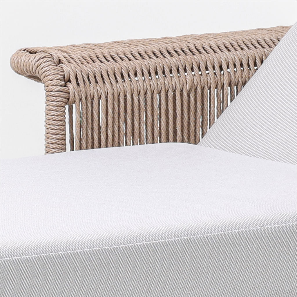 Lotus Chaise Lounge - Natural