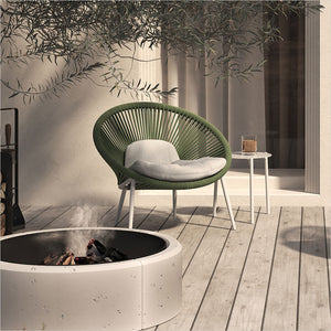 Moon Lounge Chair - Green