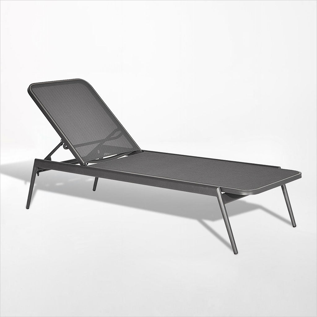 Muse Chaise Lounge - Charcoal