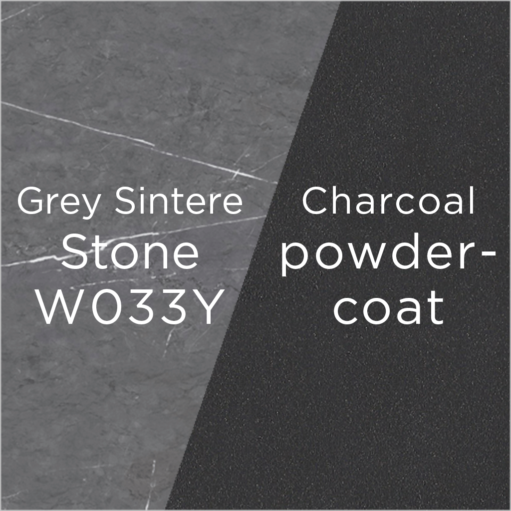 Lotus Rotating Coffee Table - Grey